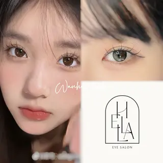 マツエク・マツパ まつげパーマ／眉毛 H e l l aのマツエク・マツパデザイン