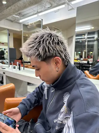 ショート メンズ 京都駅メンズカット/ パーマ/Keigoのヘアスタイル