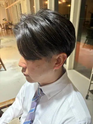 ショート ミディアムレイヤー/ 艶カラーNorikaのヘアスタイル