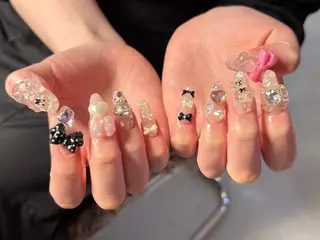 ネイル 渋谷T&B ロング ネイル/ユキ🤎のネイルデザイン