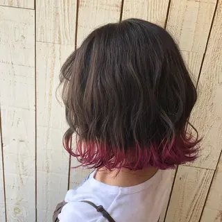 ミディアム カラー Topstylist HARUのヘアスタイル