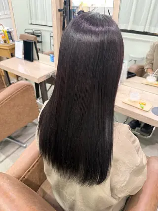 ロング カラー HETTU所属・戸田 美蘭のヘアスタイル