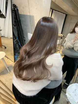 ロング 飯田 みづきのヘアスタイル