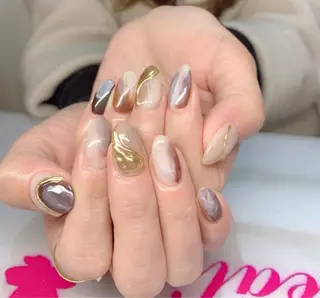 ネイル エンジェル ヒーリング 矢場町店のネイルデザイン