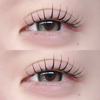 マツエク・マツパ 心斎橋束感マツエク 🖤Kisaのマツエク・マツパデザイン