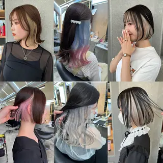 ロング 低ダメージカラー Yoshidaのヘアスタイル