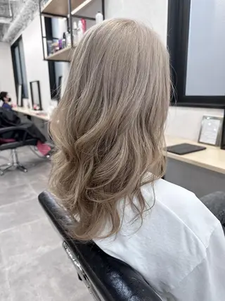 セミロング カラー ヘアアレンジ 💎lino _by _ACNE💎 🧸のヘアスタイル