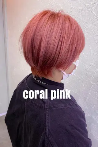 ショート カラー 中田 敏明のヘアスタイル