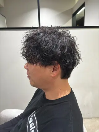 パーマ メンズ 平日モデル価格あり メンズ人気/水橋柊太のヘアスタイル