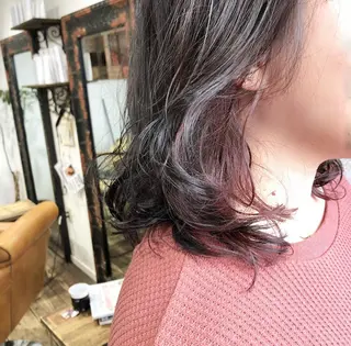 ミディアム mayu ○のヘアスタイル