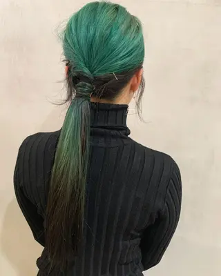 ロング カラー ヘアアレンジ 優作 〜圧倒的信頼〜のヘアスタイル