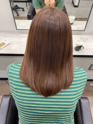 ミディアム 🌸栄/髪質改善 透明感/ムラカミ🌸のヘアスタイル