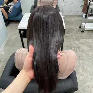 ロング カラー 🧡艶髪ちゅるん髪 🫧🧡YUKI❄️のヘアスタイル