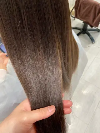 ロング 新宿/韓国ヘア 中明度カラー/かやのヘアスタイル