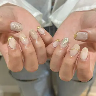 ミディアム M.wish太田川店 💅🏼Arisaのネイルデザイン