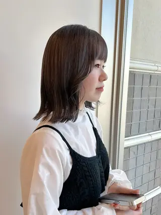 ミディアム かな🎀 ぷるカラー/エクステのヘアスタイル