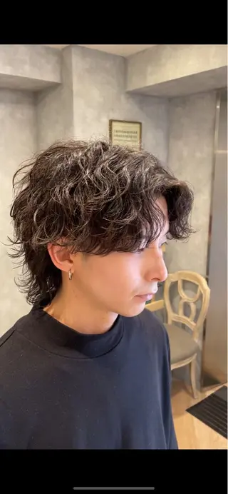 ショート パーマ メンズ RAYS NAGOYA所属・RAYSNAGOYA 雅也のヘアスタイル