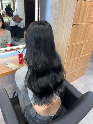 ロング カラー 💖札幌カラー 指名No.1💖玲奈のヘアスタイル