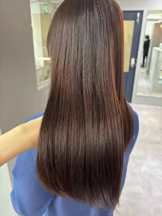 ロング カラー きよはらちさき🍑 柔らかカラー🌱🫧のヘアスタイル