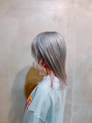 ロング カラー カラー&プルエクステ 大人気！！のヘアスタイル