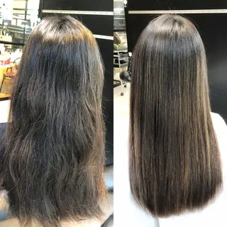ロング biscohair 髪にドラマを。のヘアスタイル