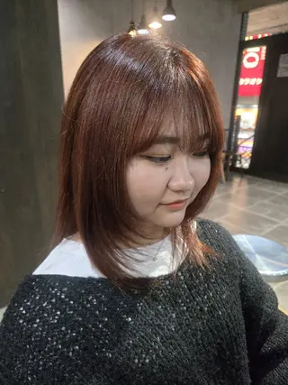 カラー enx 渡邊 愛結🎀のヘアスタイル