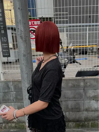 ショート カラー yuan tanakaのヘアスタイル