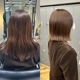 ショート 重里 瑠花のヘアスタイル