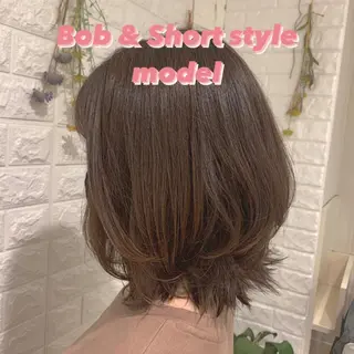 ショート ⟡.·韓国ヘア*.゚ 室岡 咲希のヘアスタイル