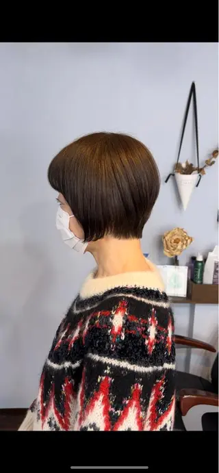 ショート カラー 🌈美髪✂︎艶色🎨 頭皮改善🍀TAKUのヘアスタイル
