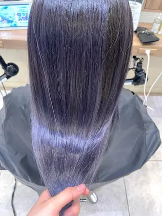 ロング カラー レイヤー/ハイトーン 🫧‪Erikaのヘアスタイル
