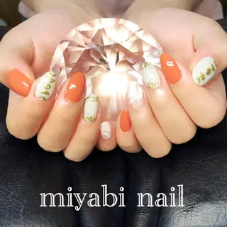 ネイル miyabi nail 桂川駅近くのネイルデザイン