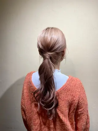 ロング ヘアアレンジ saya (サヤ)のヘアスタイル