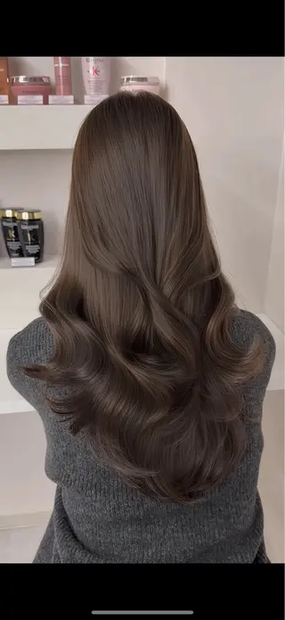 ロング エクステ×レイヤー 黎也のヘアスタイル