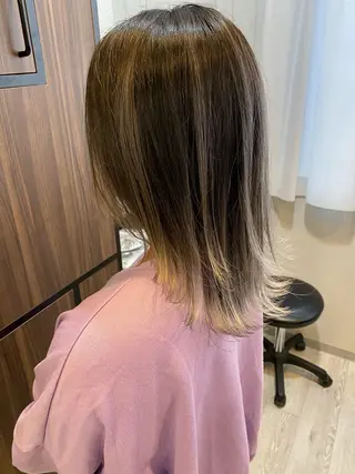 ミディアム 西院/ TAKAのヘアスタイル