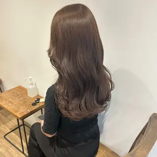 ロング カラー otoha✳︎ くすみ艶カラーのヘアスタイル