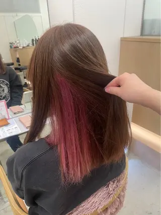 セミロング 🌸花屋併設🌸寺島 秀美のヘアスタイル
