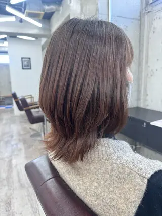 セミロング カラー moana大宮所属・mio ☆のヘアスタイル