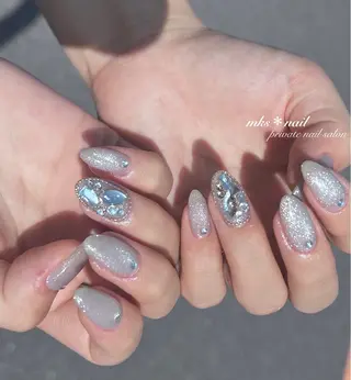 ネイル mks＊nail //  枚方長尾のネイルデザイン