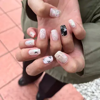 ネイル 井上 杏奈のネイルデザイン