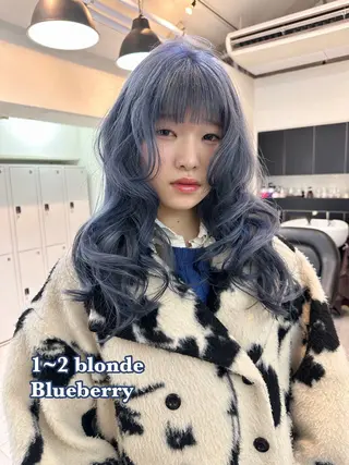 セミロング Hana ハイトーン🕯🩰のヘアスタイル