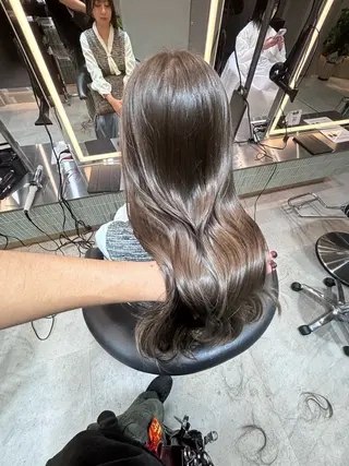 ロング 髪質改善/縮毛矯正/ 韓国ヘア/矢野のヘアスタイル