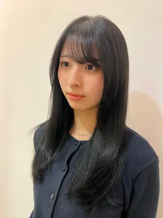 ミディアム 宮内大輔 /髪質改善/艶カラーのヘアスタイル