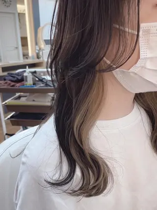 ロング 奈良 優輝のヘアスタイル