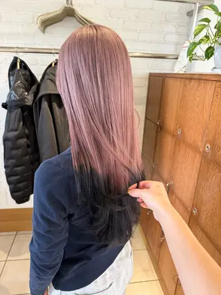 ロング カラー 🌟デザインカラー 🌟コノミ🌟のヘアスタイル