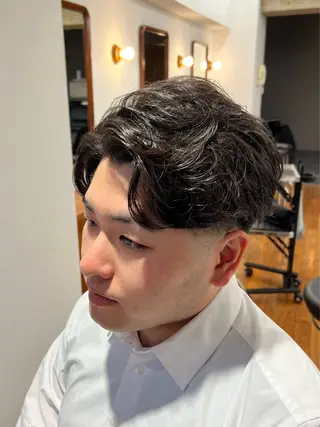 ショート メンズ メンズカット✂️ スキンフェード伊藤陸のヘアスタイル