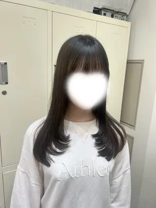 ロング カット¥1100 ✂️MIUのヘアスタイル