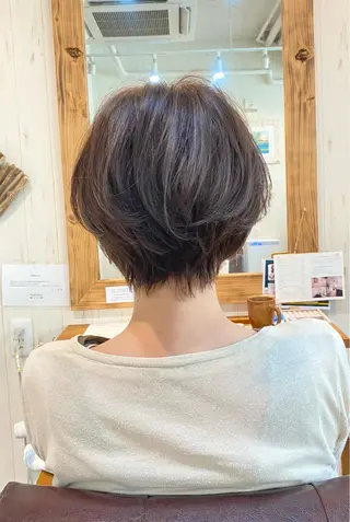 ショート [店長]加地 峻のヘアスタイル