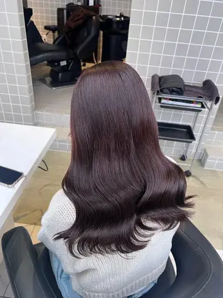 ロング カラー 💖札幌カラー 指名No.1💖玲奈のヘアスタイル