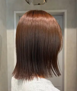 ミディアム カラー 透明感カラー🫧🎀 まりなのヘアスタイル